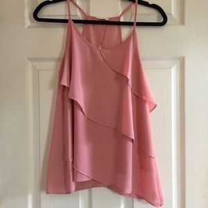 Jella C Sheer Layered Top